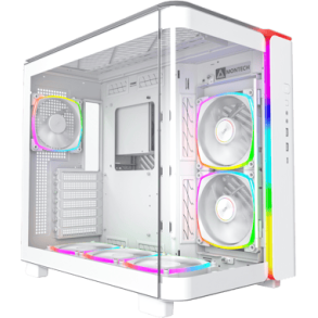 Montech KING 95 PRO Tempered Glass White