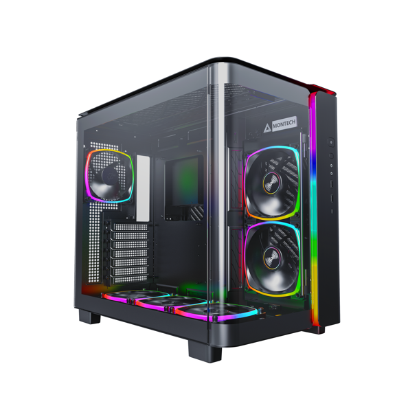 Montech KING 95 PRO Tempered Glass Black