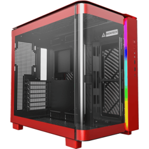 Montech KING 95 Tempered Glass Red